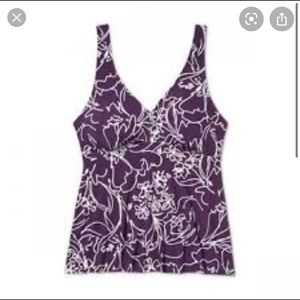 WOMEN'S HARDWARE DETAIL TANKINI TOP